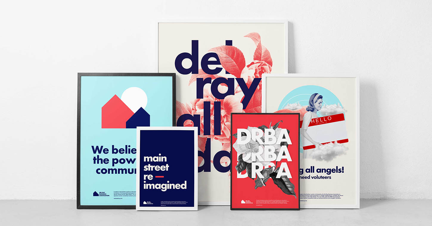 Del Ray Business Association Posters